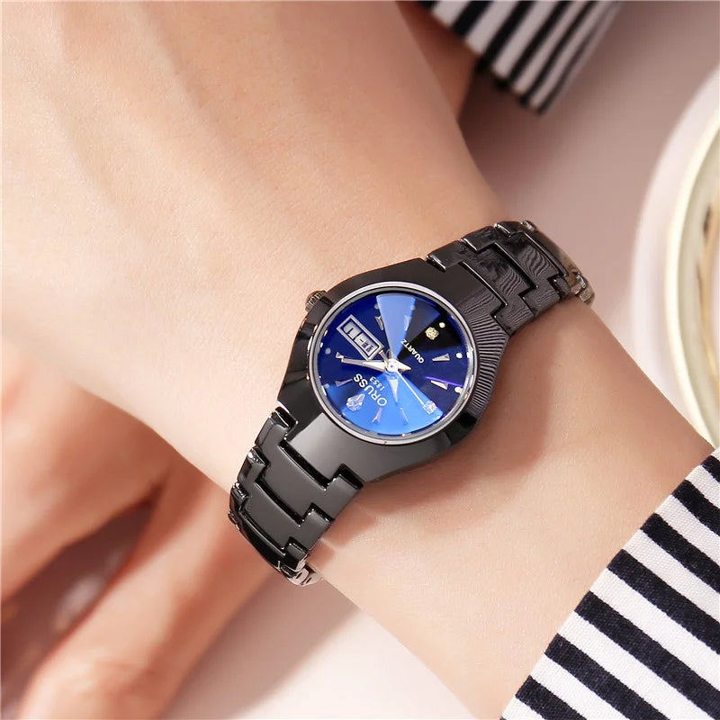 Lisa - Elegant Women's Watch With Calendar Display