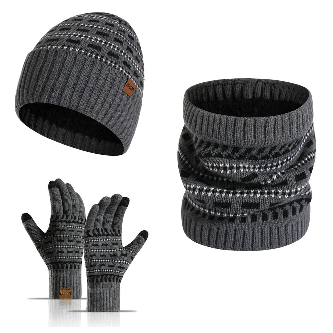 Warme en ademende handschoenen met een klassiek design.