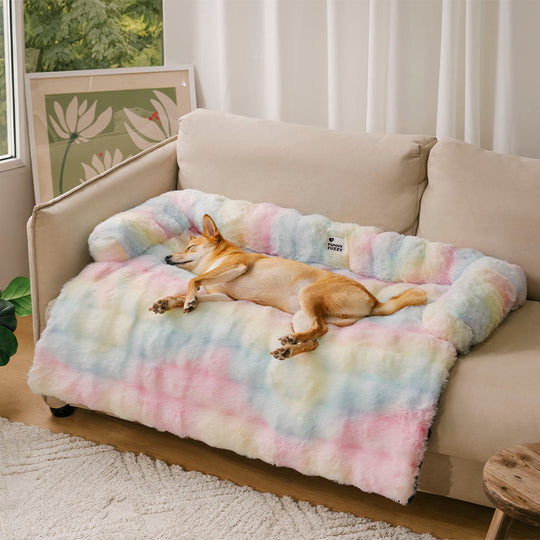 LunaPaws | Calming dog sleeping mat and sofa protection | Gray