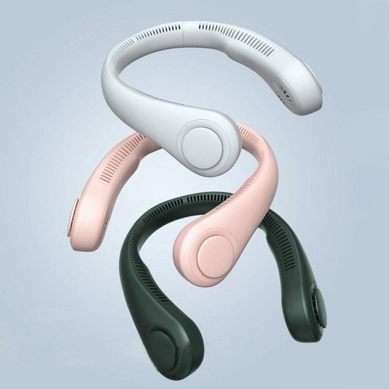 Draagbare nekventilator - CoolBreeze, stijlvol en perfect voor warme dagen.