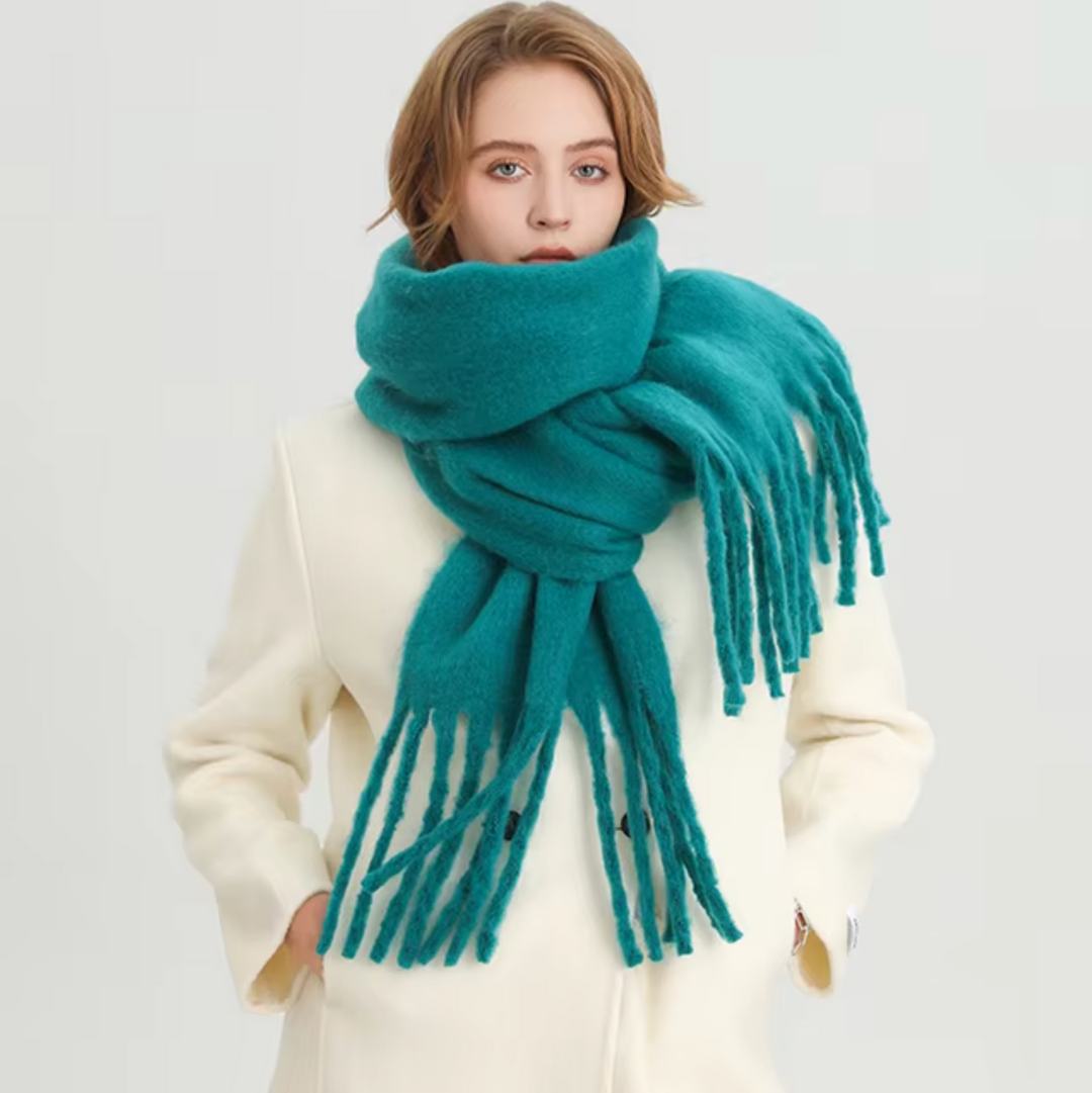 Tijdloze en comfortabele sjaal perfect voor elke winterse look.