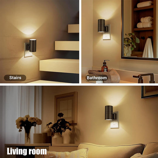 LumoGlow | Modern LED table lamp | Black