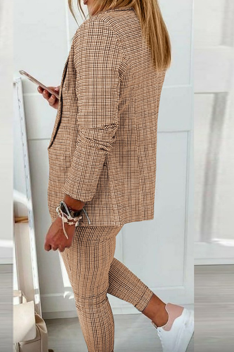 Emma - Elegante Completo a Quadri in Tweed