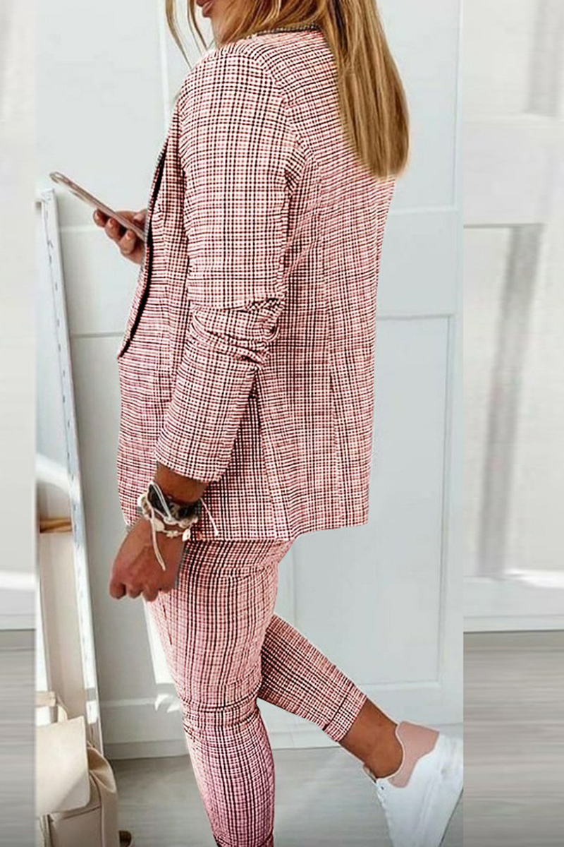 Emma - Elegante Completo a Quadri in Tweed