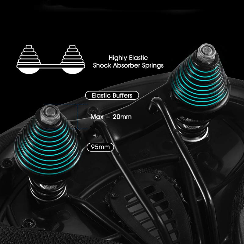 RideComfort | Sella per bicicletta ergonomica | Design ammortizzante