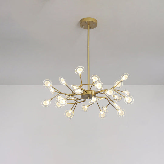AurumLicht | Postmodern gold chandelier | Gold