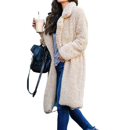 Noor | Women's Warm Winter Coat | Red