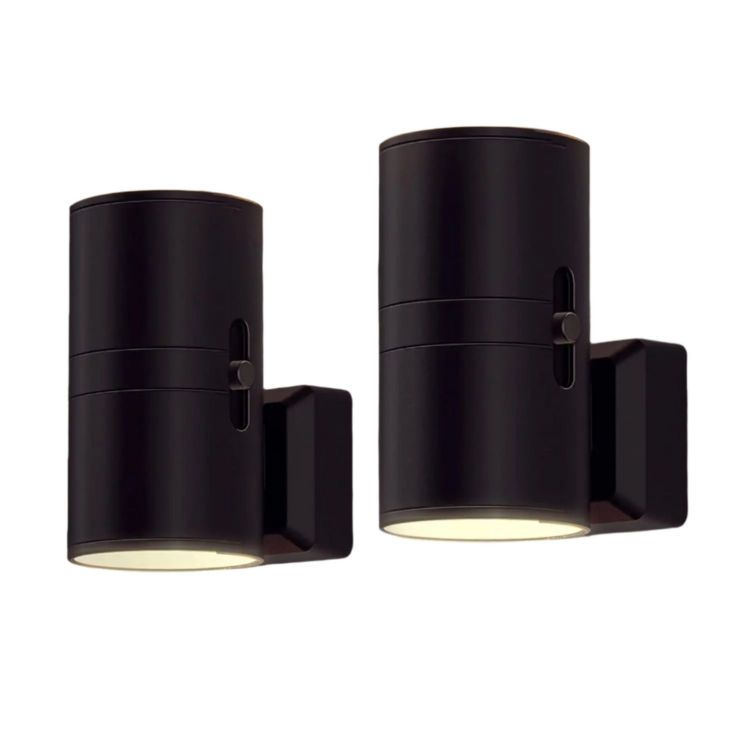 Lumo | Lampada sensore di movimento nera | Nero