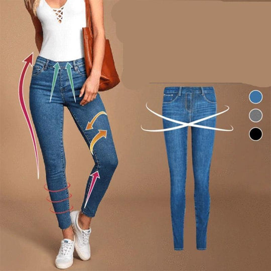 DenimFit - Leggings in denim perfetti da donna