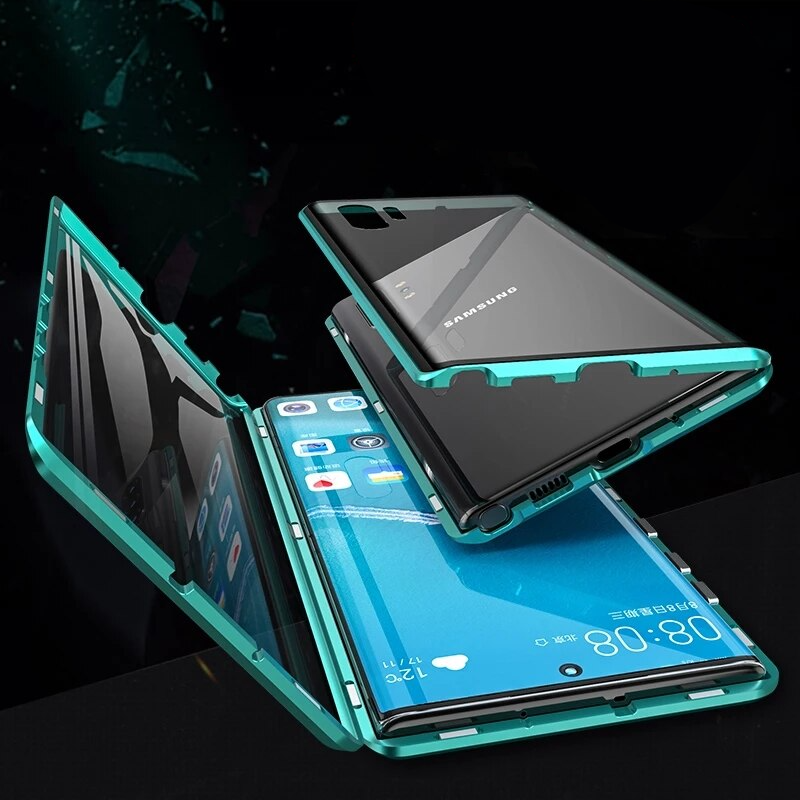 GlassArmor Magnetische Gehard Glazen Case Voor Samsung biedt een stijlvolle en duurzame bescherming voor je telefoon.