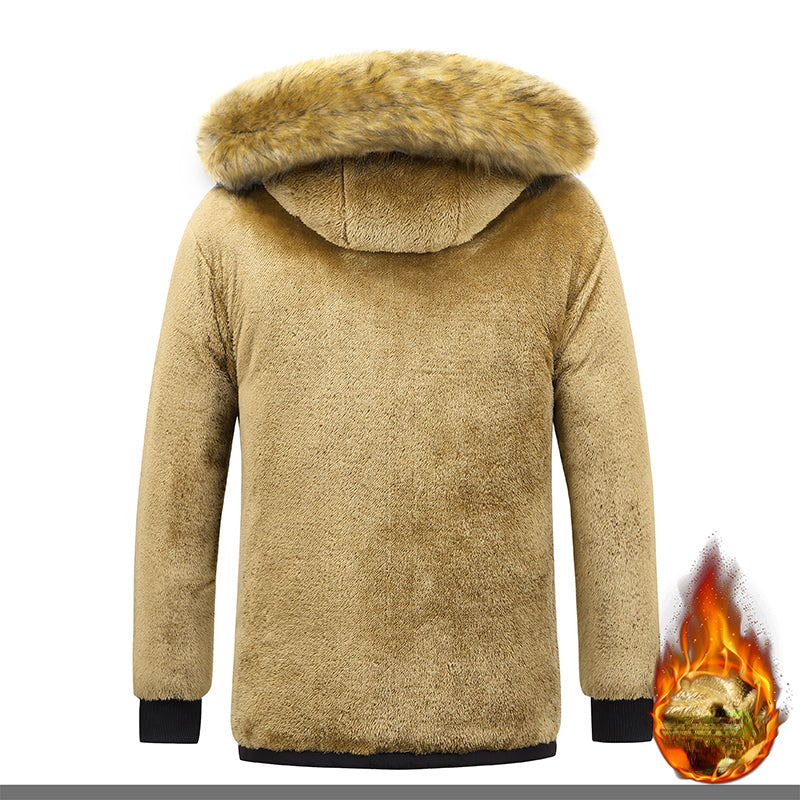 Saskia - Winterjacke mit luxuriösem Pelzfutter und warmer Kapuze