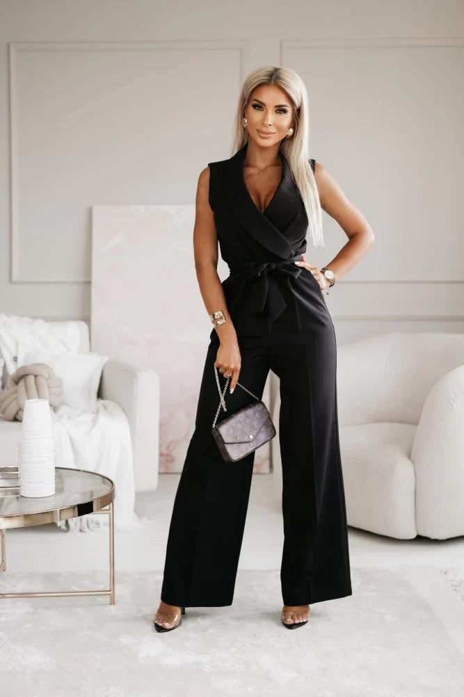 Chloe - Tuta Elegante Con Cintura