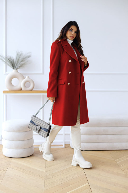 Sophie | Women's Classic Longcoat | Black
