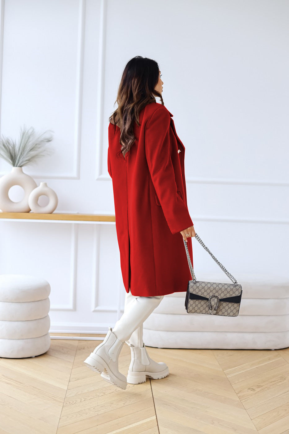 Sophie | Women's Classic Longcoat | Black