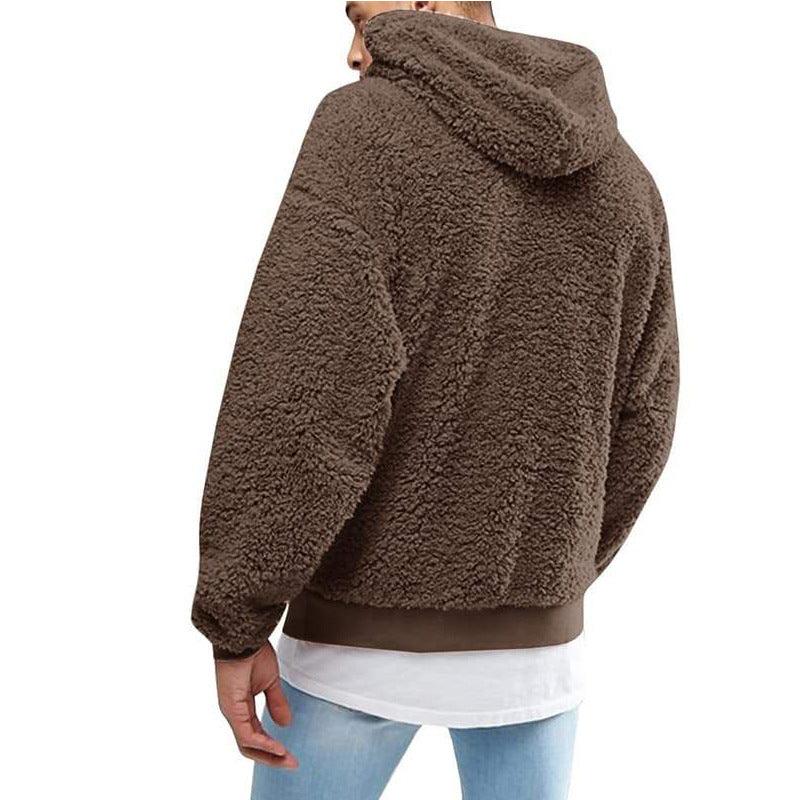 Arvid | Felpa con cappuccio orsetto soffice per uomo