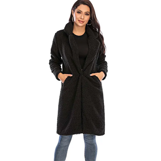 Noor | Women's Warm Winter Coat | Red