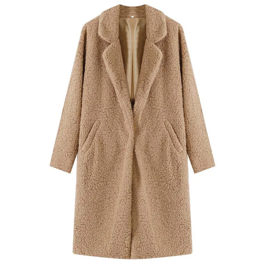 Noor | Women's Warm Winter Coat | Red
