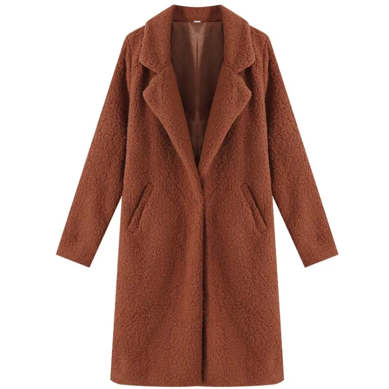 Noor | Women's Warm Winter Coat | Red