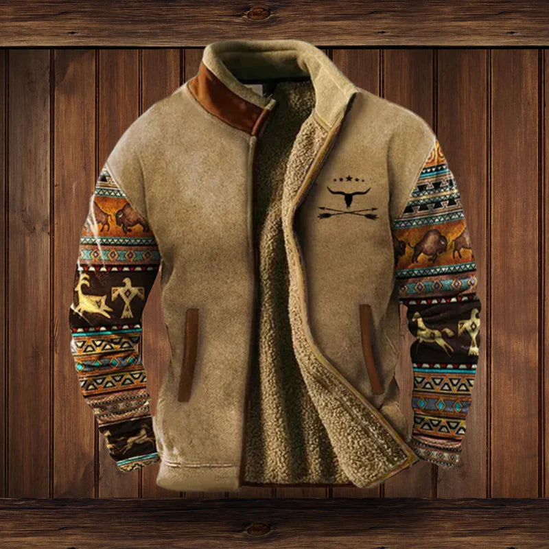Danvar | Giacca Sherpa da Uomo | Marrone