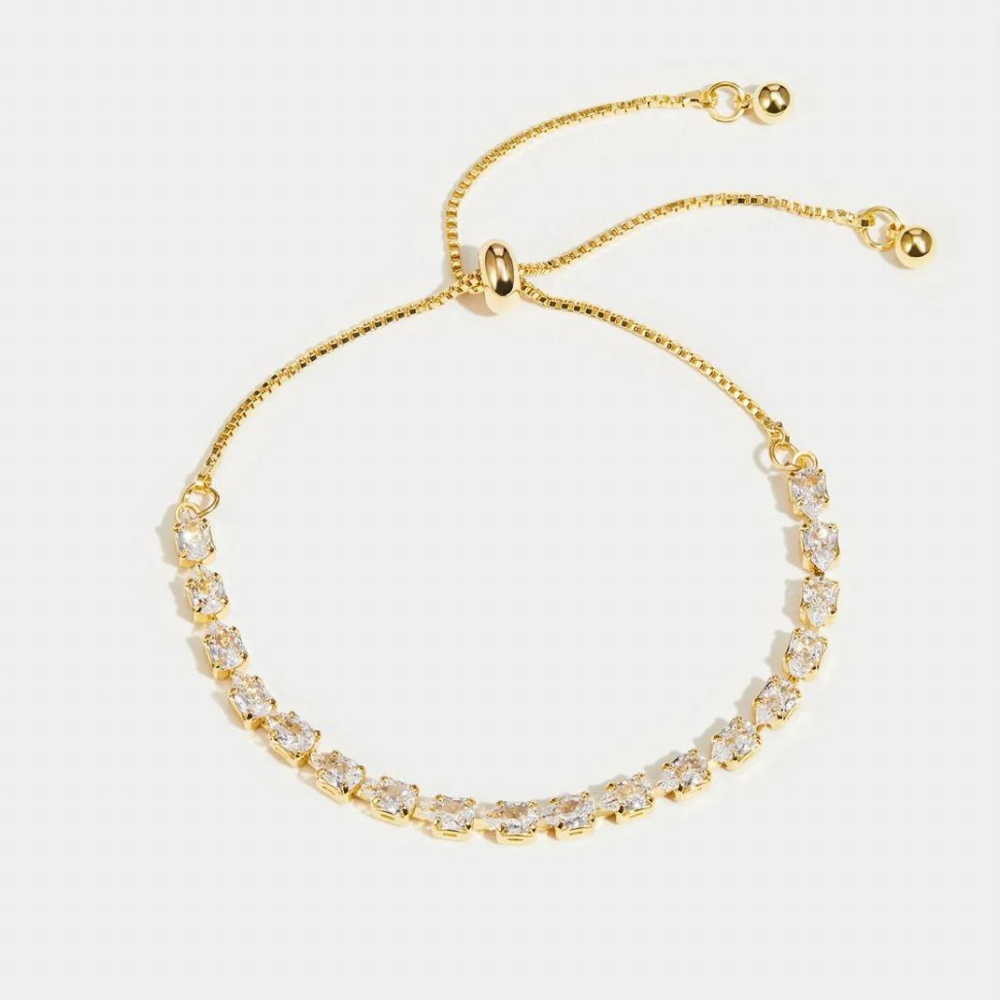 Tijdloos en elegant armbandje, ideaal voor een stralende look.





