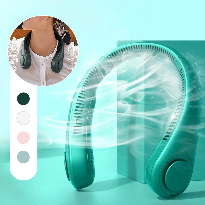 Voor CoolBreeze stijlvol - Handige draagbare nekventilator voor een verfrissende ervaring.
