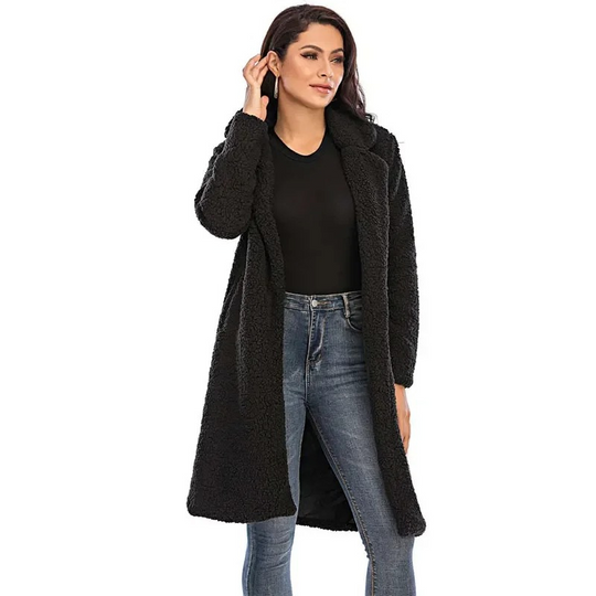 Noor | Women's Warm Winter Coat | Red