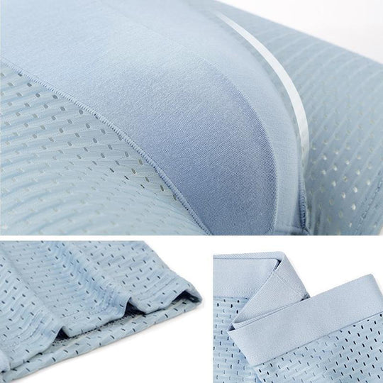 CoolFit - Biancheria intima da uomo Biancheria intima traspirante in seta ghiaccio (confezione da 2 pezzi)