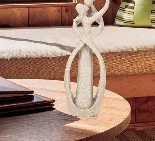 HeartHarmony Abstract Sculptuur Voor Woonkamers Met Uniek Ontwerp En Symboliek Van De Liefde.
