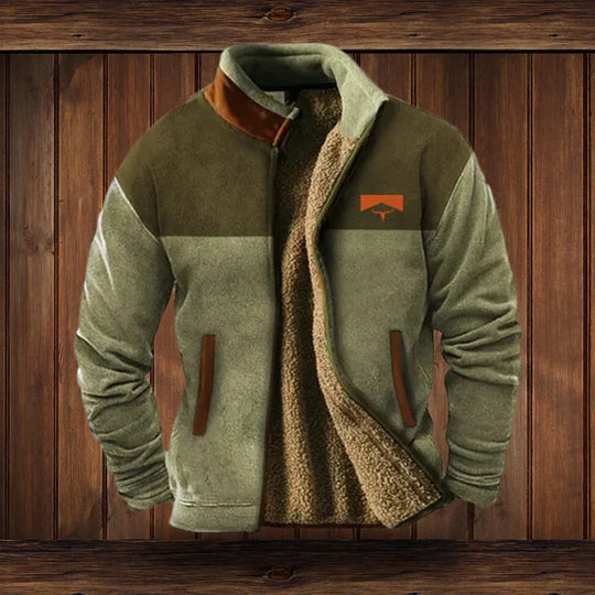 Danvar | Men's Sherpa Jacket | Brown
