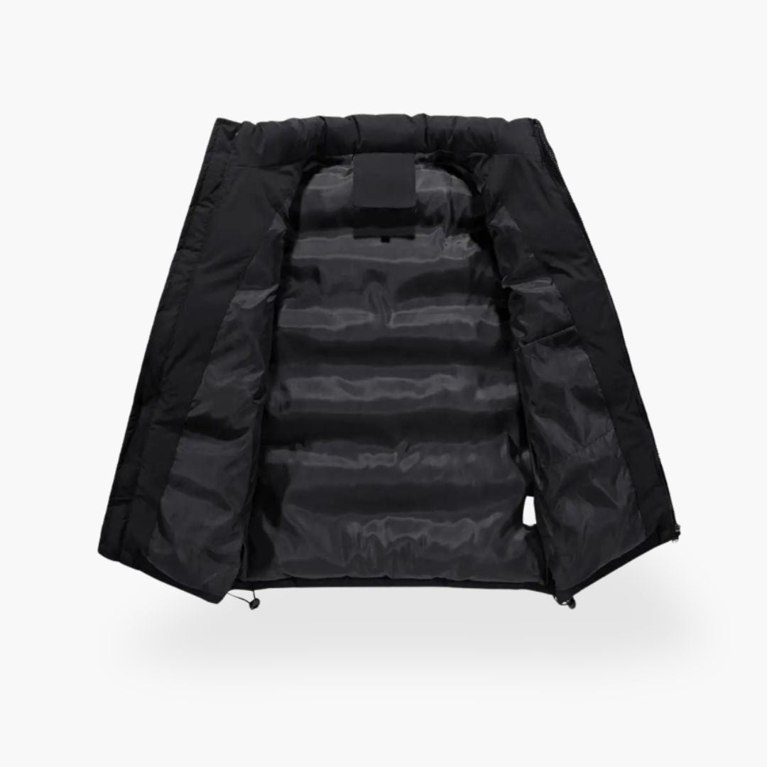 Bodywarmer met ergonomische pasvorm, ideaal voor buitenactiviteiten.