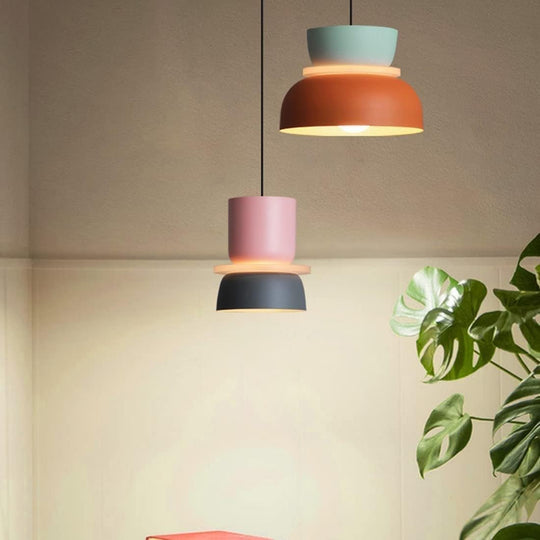 Solaris | Yellow LED modern chandelier | Yellow