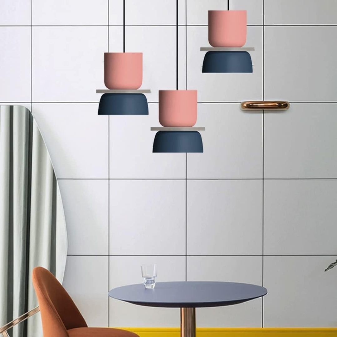 Solaris | Yellow LED modern chandelier | Yellow