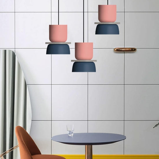 Solaris | Yellow LED modern chandelier | Yellow