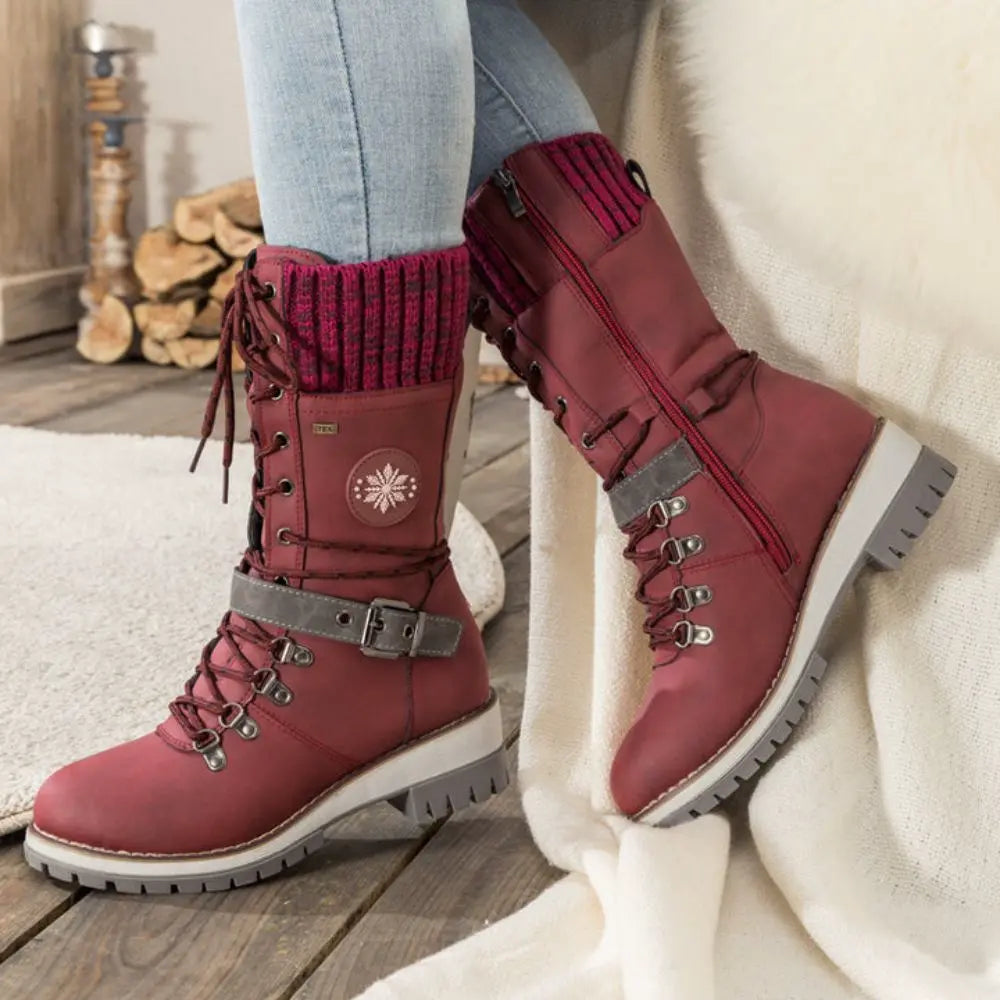 PolarStride Damesschoenen Orthopedische Winterschoenen Voor Vrouwen zijn ontworpen voor optimaal comfort en bescherming tegen winterse omstandigheden.

