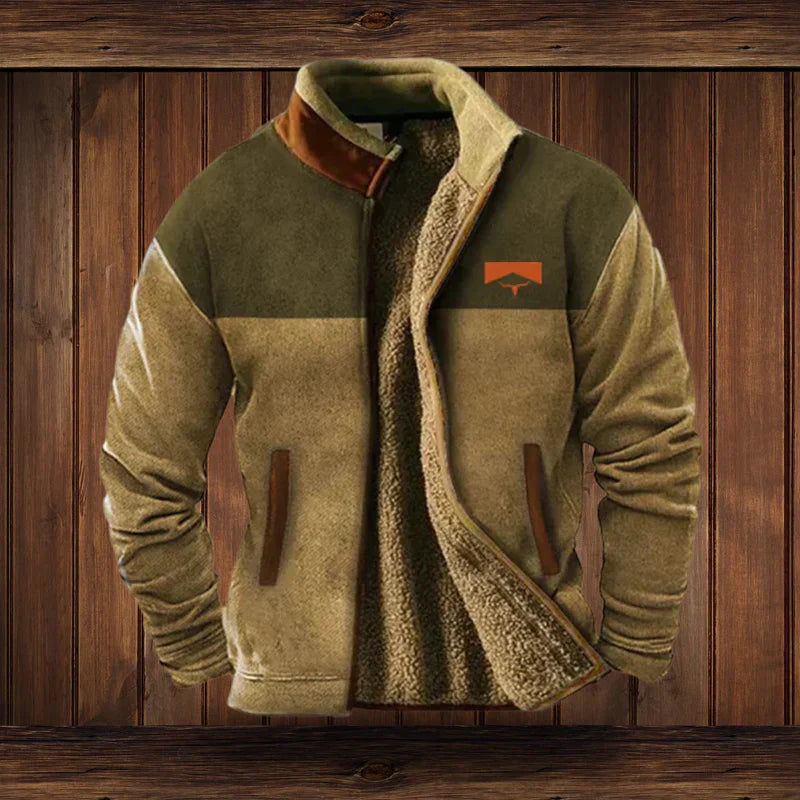 Danvar | Men's Sherpa Jacket | Brown