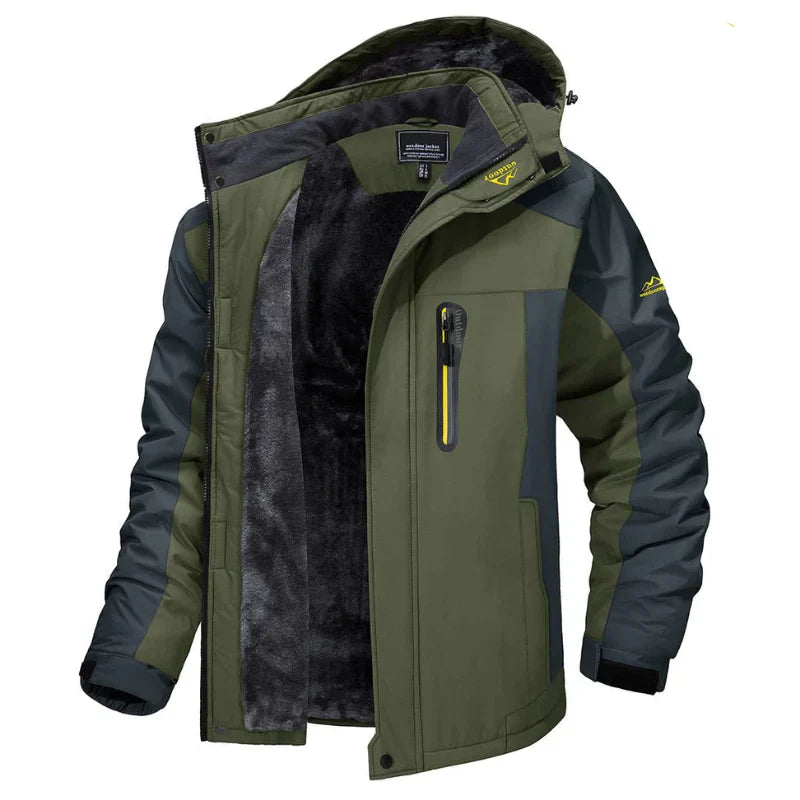 Joris Heren warme outdoorjas met een winddicht ontwerp, ideaal voor koude en winderige dagen. Deze winterjas biedt uitstekende bescherming en comfort tijdens buitenactiviteiten.