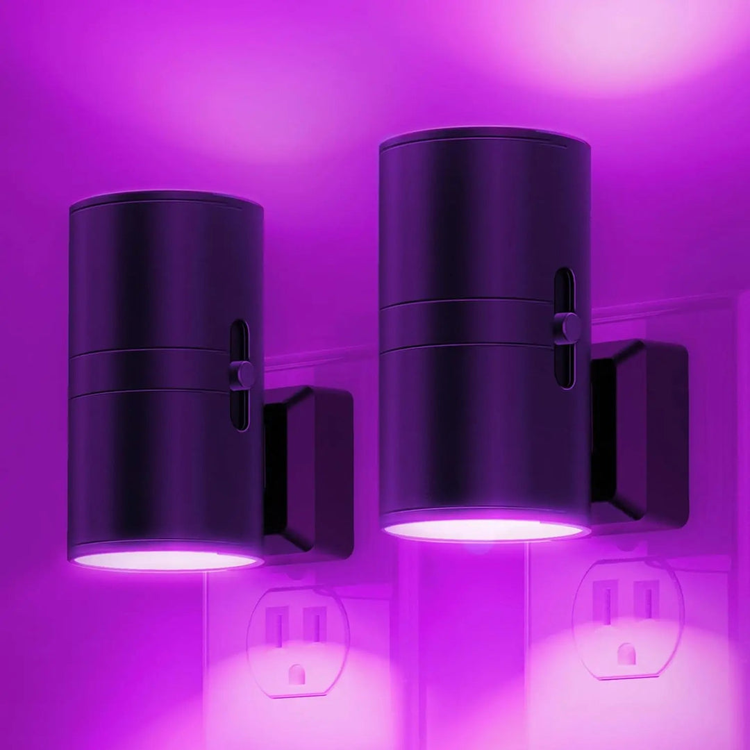 Lumo | Lampada sensore di movimento nera | Nero