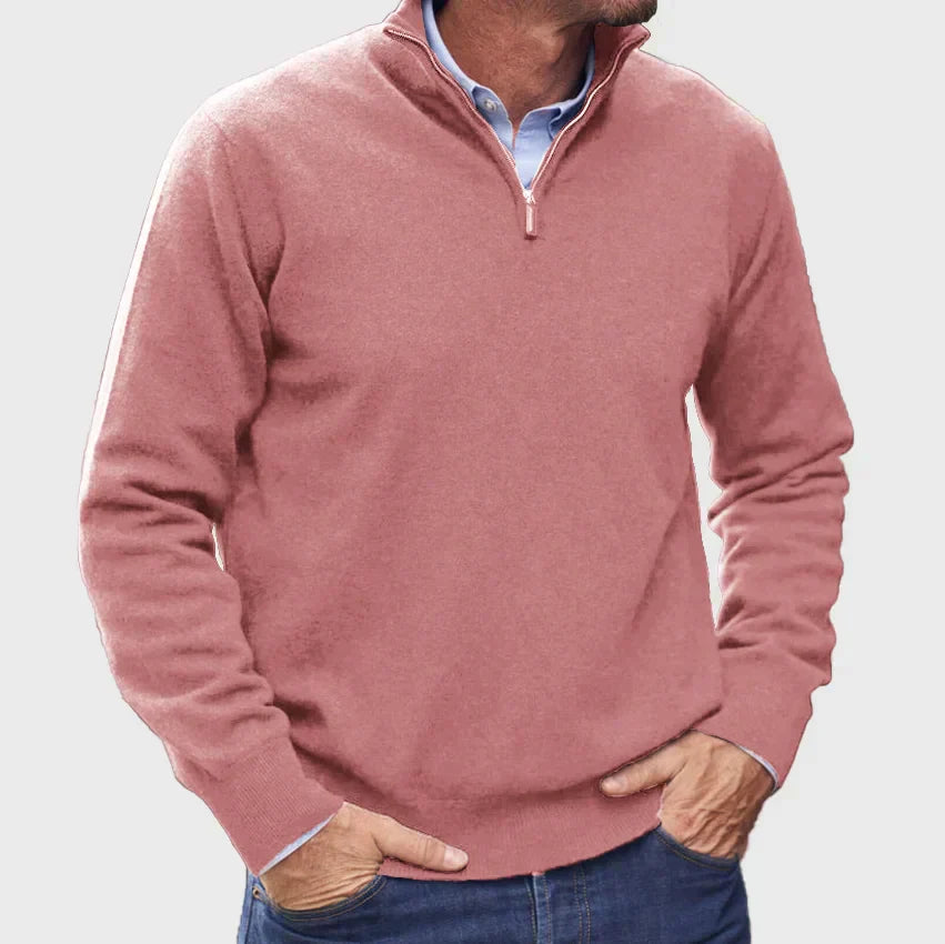 Klassieke kasjmier trui voor zowel casual als formele outfits.