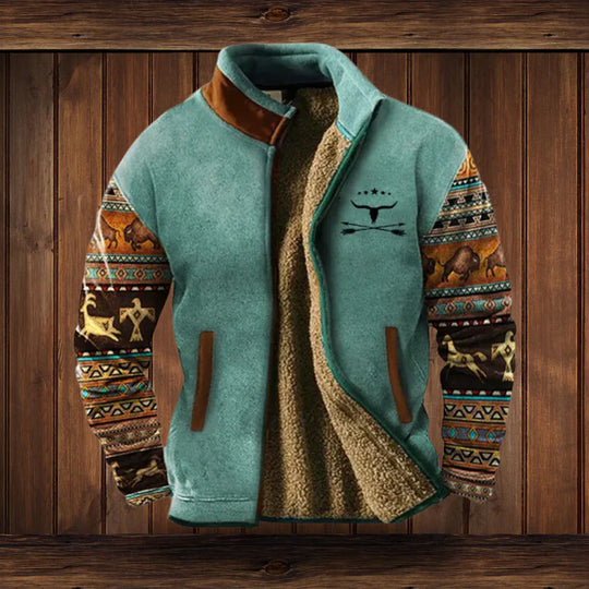Danvar | Men's Sherpa Jacket | Brown