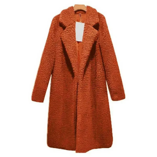 Noor | Women's Warm Winter Coat | Red