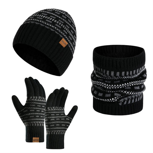 Perfecte set voor koude dagen en winterse activiteiten.