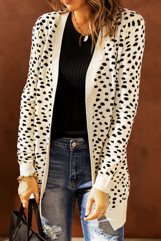 Kylie - Gilet elegante con motivo dalmata