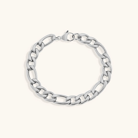 Thomas schakelketting ontworpen voor heren die houden van eenvoud en luxe.