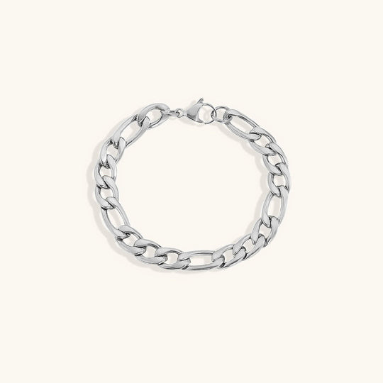 Thomas fijn ontworpen schakelketting, een perfect accessoire voor heren.