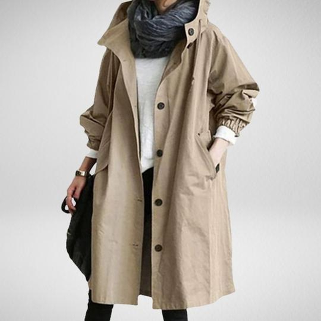 Iris - Comfortable Oversized Raincoat