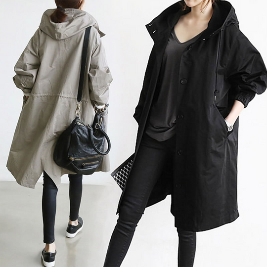 Iris - Comfortable Oversized Raincoat