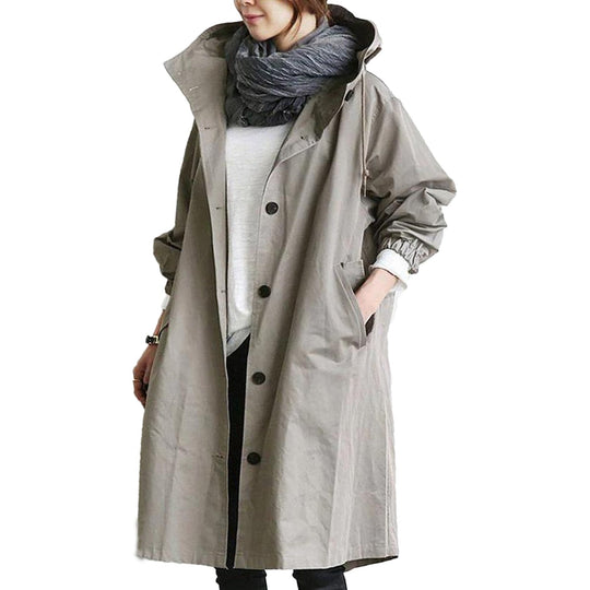 Iris - Comfortable Oversized Raincoat