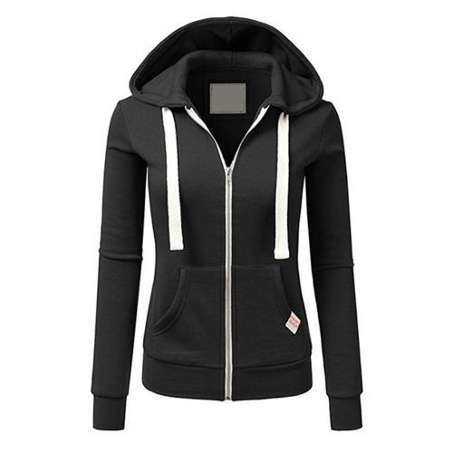 Andrea | Kariertes Winterhoodie mit Reißverschluss