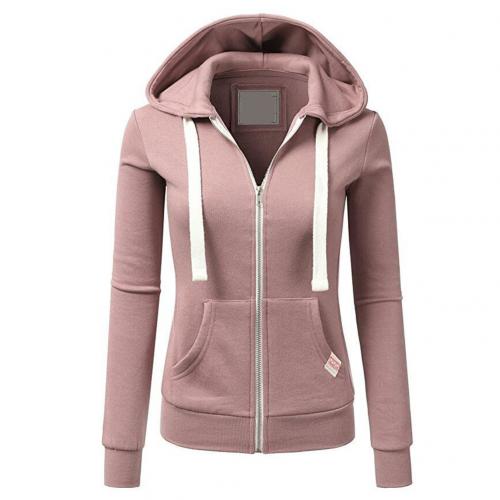 Andrea | Ribbed winter hoodie with zipper