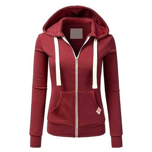 Andrea | Ribbed winter hoodie with zipper